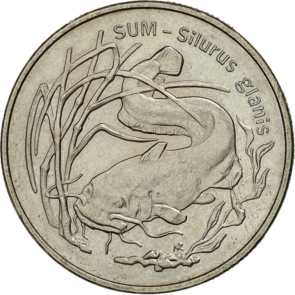 Poland, 2 Zlote, 1995, MS(63), Copper-nickel, KM:289