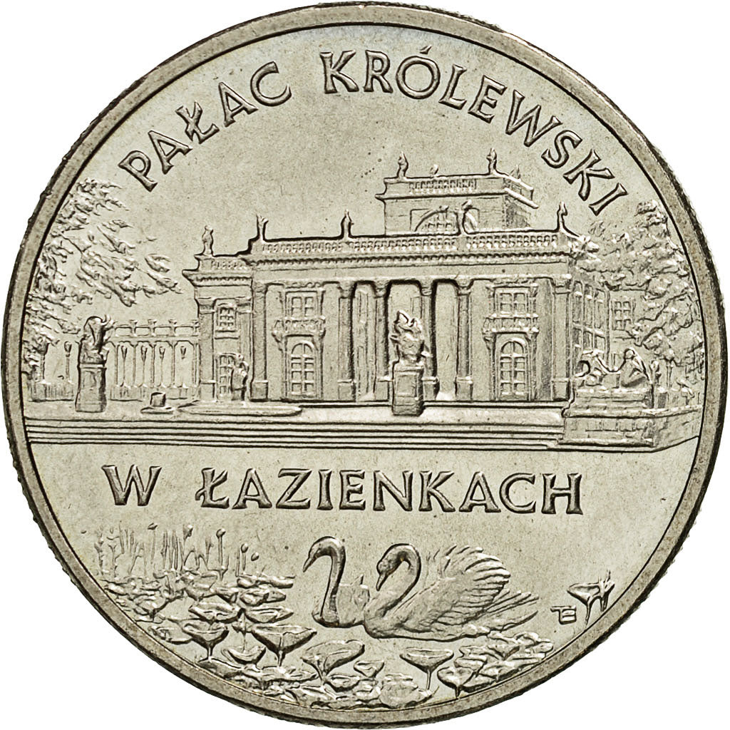 Poland, 2 Zlote, 1995, MS(63), Copper-nickel, KM:310