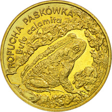 Poland, 2 Zlote, 1998, MS(63), Brass, KM:340