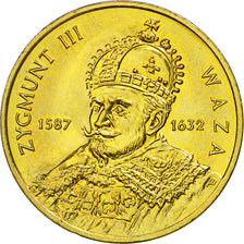 Coin, Poland, 2 Zlote, 1998, MS(63), Brass, KM:336