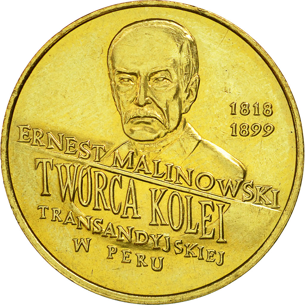 Coin, Poland, 2 Zlote, 1999, MS(63), Brass, KM:358