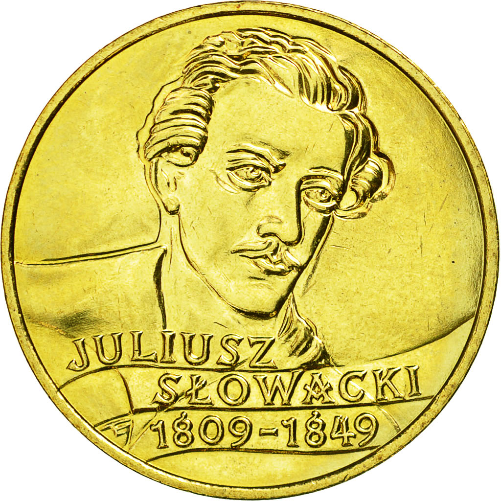 Coin, Poland, 2 Zlote, 1999, MS(63), Brass, KM:356