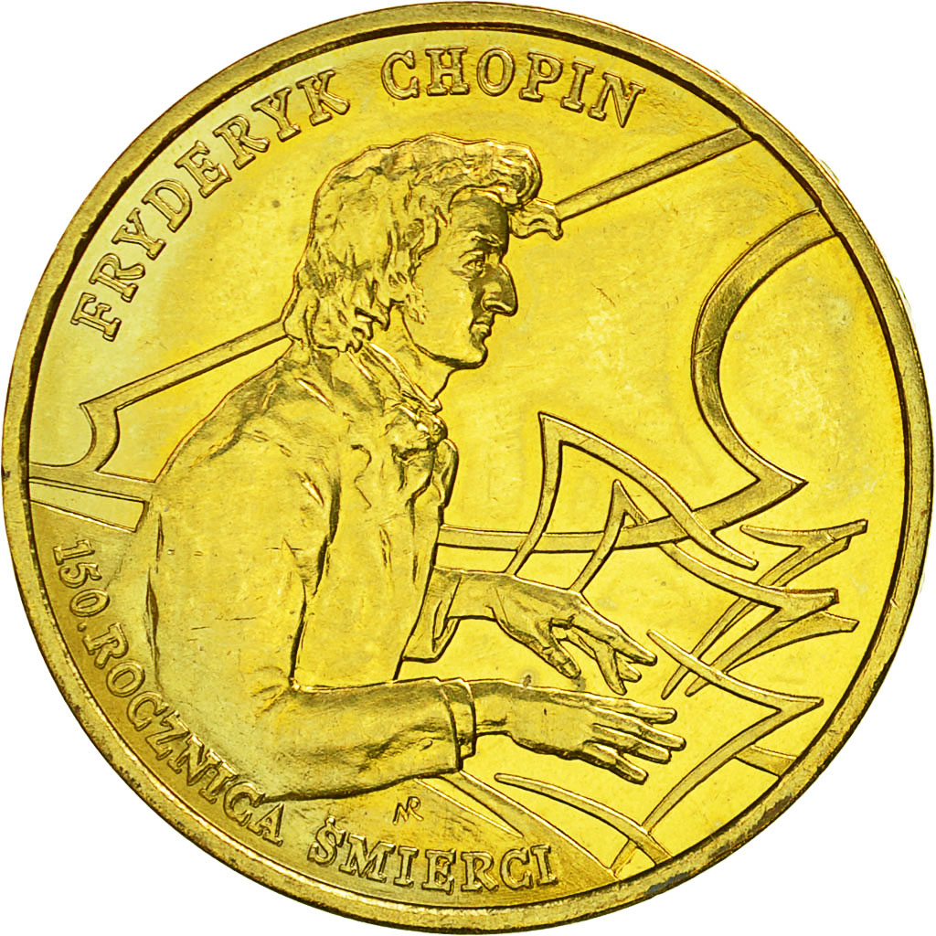 Coin, Poland, 2 Zlote, 1999, MS(63), Brass, KM:365
