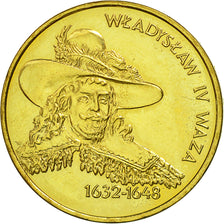Coin, Poland, 2 Zlote, 1999, MS(63), Brass, KM:368