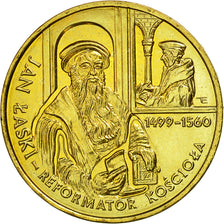 Coin, Poland, 2 Zlote, 1999, MS(63), Brass, KM:363