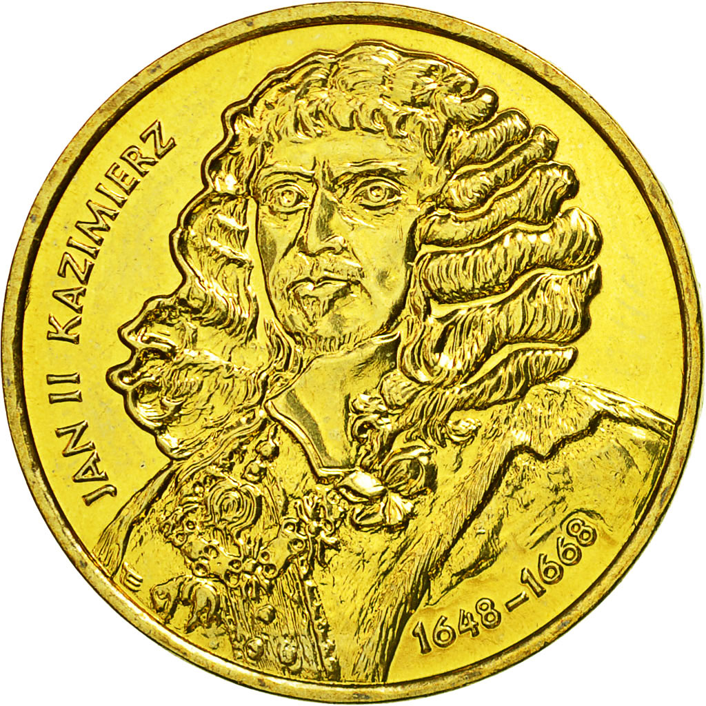 Poland, 2 Zlote, 2000, Warsaw, MS(63), Brass, KM:398