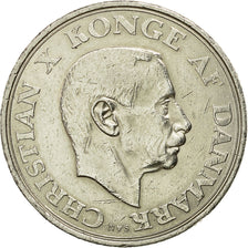Coin, Denmark, Christian X, 2 Kroner, 1945, Copenhagen, AU(55-58), Silver