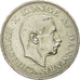 Coin, Denmark, Christian X, 2 Kroner, 1945, Copenhagen, AU(55-58), Silver