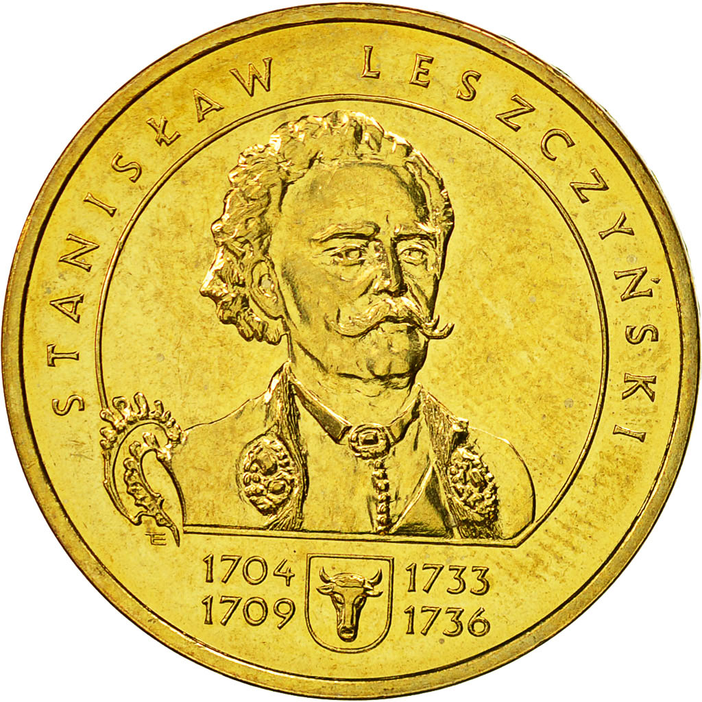 Poland, 2 Zlote, 2003, Warsaw, AU(55-58), Brass, KM:473