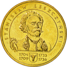 Poland, 2 Zlote, 2003, Warsaw, AU(55-58), Brass, KM:473