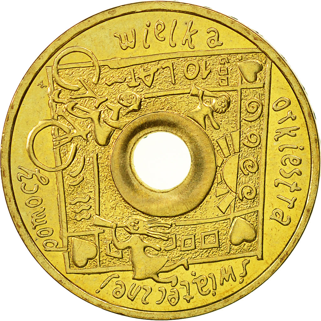 Monnaie, Pologne, 2 Zlote, 2003, Warsaw, SUP, Laiton, KM:446