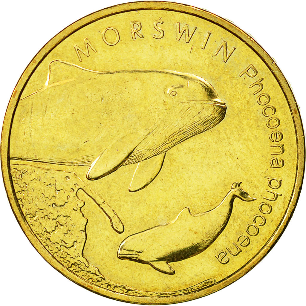 Moneda, Polonia, 2 Zlote, 2004, Warsaw, EBC, Latón, KM:464