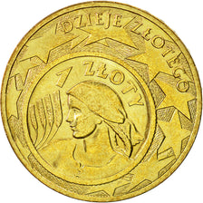 Coin, Poland, 2 Zlote, 2004, Warsaw, AU(55-58), Brass, KM:479
