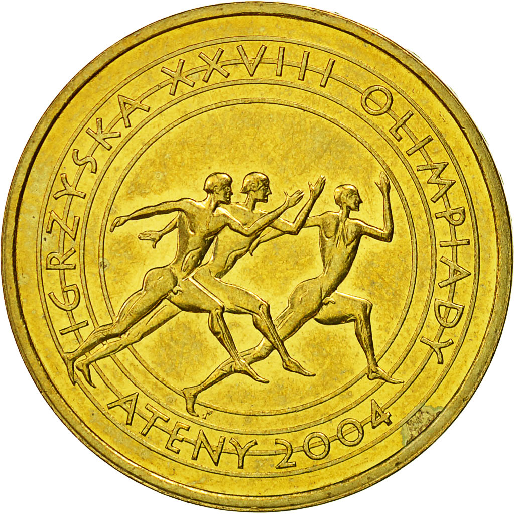 Monnaie, Pologne, 2 Zlote, 2004, Warsaw, SUP, Laiton, KM:516