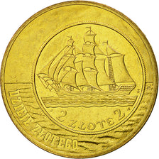 Coin, Poland, 2 Zlote, 2005, Warsaw, AU(55-58), Brass, KM:521
