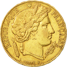 Monnaie, France, Cérès, 20 Francs, 1851, Paris, TTB+, Or, KM:762, Gadoury:1059