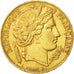 Moneta, Francia, Cérès, 20 Francs, 1851, Paris, BB+, Oro, KM:762, Gadoury:1059