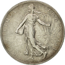 Frankreich, Semeuse, 2 Francs, 1918, Paris, SS+, Silber, KM:845.1, Gadoury:532