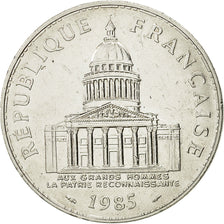 Moneda, Francia, Panthéon, 100 Francs, 1985, Paris, MBC+, Plata, KM:951.1