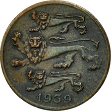 Estonia, Sent, 1939, BB, Bronzo, KM:19.1