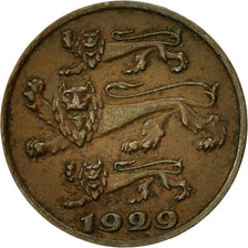 Monnaie, Estonia, Sent, 1929, TTB, Bronze, KM:10