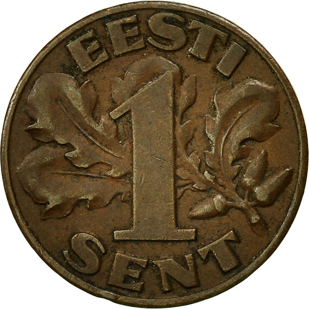 Coin, Estonia, Sent, 1929, EF(40-45), Bronze, KM:10
