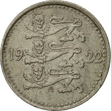 Estonia, Mark, 1922, BB, Rame-nichel, KM:1