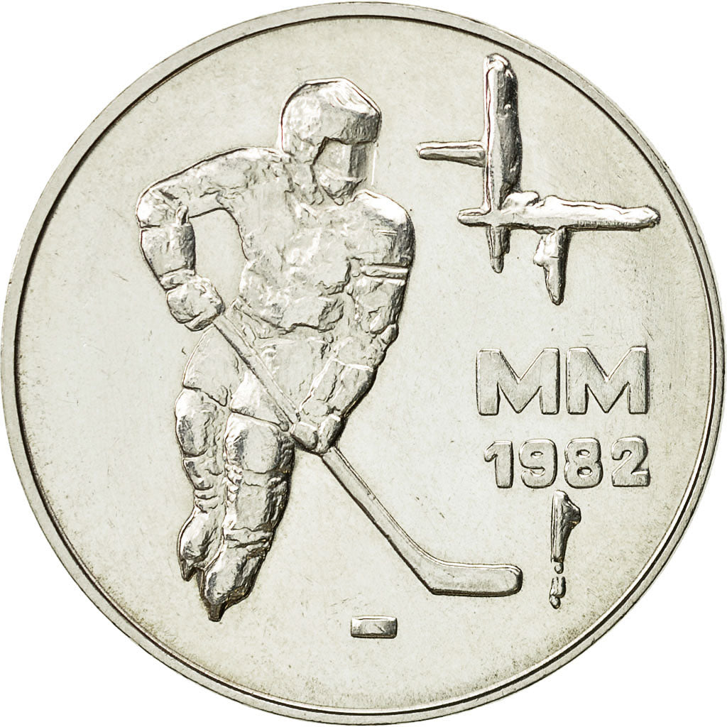 Coin, Finland, 50 Markkaa, 1982, AU(50-53), Silver, KM:60