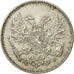 Finland, Nicholas II, 50 Penniä, 1917, AU(55-58), Silver, KM:2.2