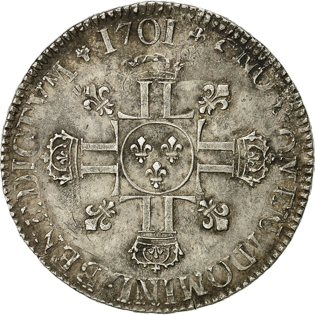 Coin, France, Ecu, EF(40-45), Silver, Gadoury:224