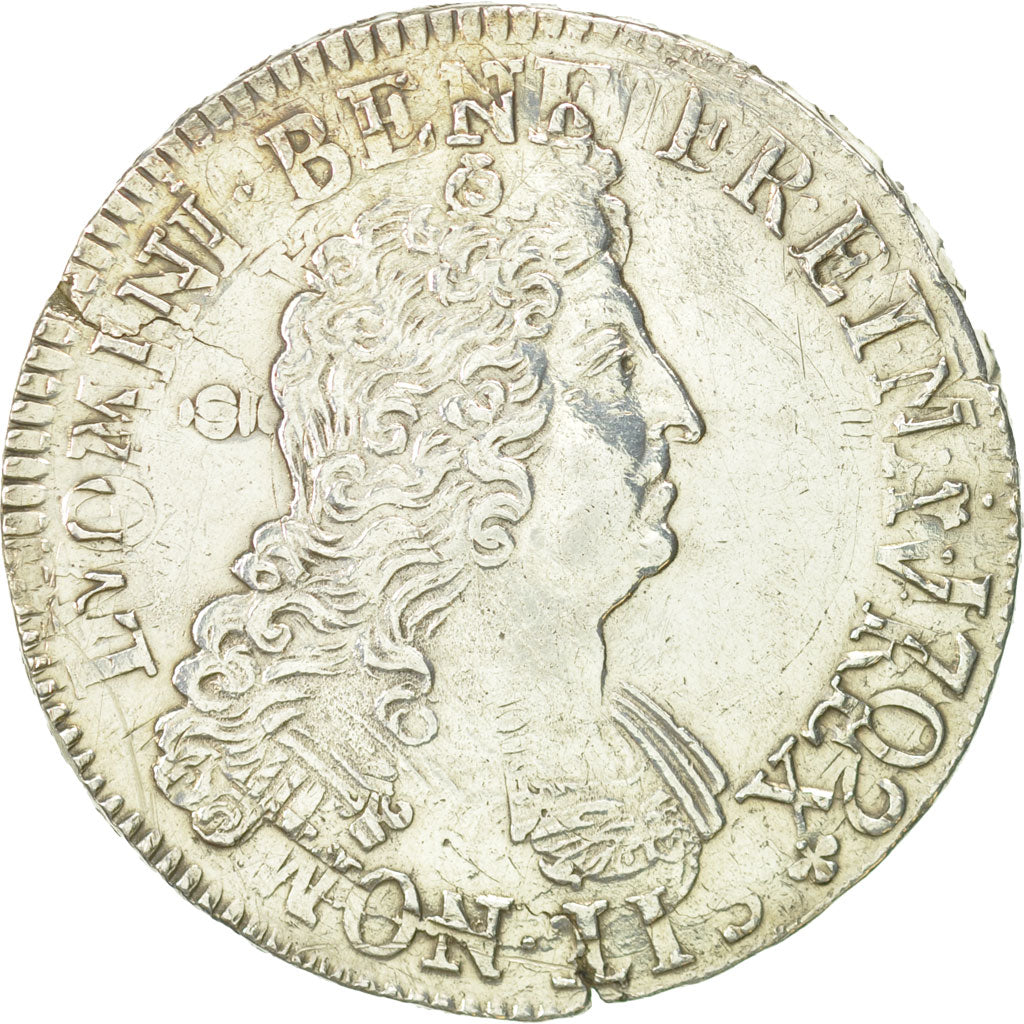 France, Ecu, TTB, Argent, Gadoury:224