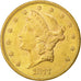Monnaie, États-Unis, Liberty Head, $20, Double Eagle, 1877, U.S. Mint, San