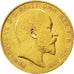 Coin, Great Britain, Edward VII, Sovereign, 1903, EF(40-45), Gold, KM:805
