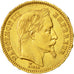 France, Napoleon III, 20 Francs, 1861, Paris, EF(40-45), Gold, KM 801.1