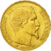 Moneta, Francia, Napoleon III, Napoléon III, 20 Francs, 1859, Strasbourg, BB+