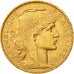 Moneta, Francia, Marianne, 20 Francs, 1905, Paris, SPL-, Oro, KM:847