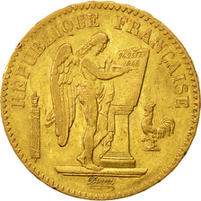 Moneda, Francia, Génie, 20 Francs, 1848, Paris, MBC, Oro, KM:757, Gadoury:1032