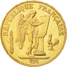 Moneta, Francia, Génie, 20 Francs, 1875, Paris, SPL-, Oro, KM:825, Gadoury:1063