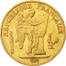 Moneda, Francia, Génie, 20 Francs, 1874, Paris, MBC, Oro, KM:825, Gadoury:1063