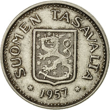 Finlandia, 100 Markkaa, 1957, BB, Argento, KM:41