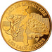 Switzerland, Medal, Le Lac de la Gruyère, MS(64), Copper-Nickel Gilt