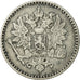 Moneda, Finlandia, Alexander II, 50 Penniä, 1864, MBC, Plata, KM:2.1