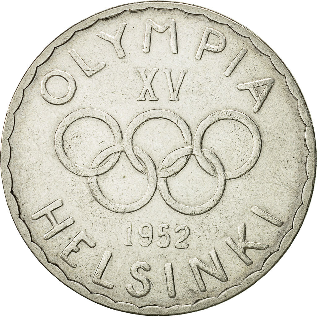 Coin, Finland, 500 Markkaa, 1952, AU(50-53), Silver, KM:35