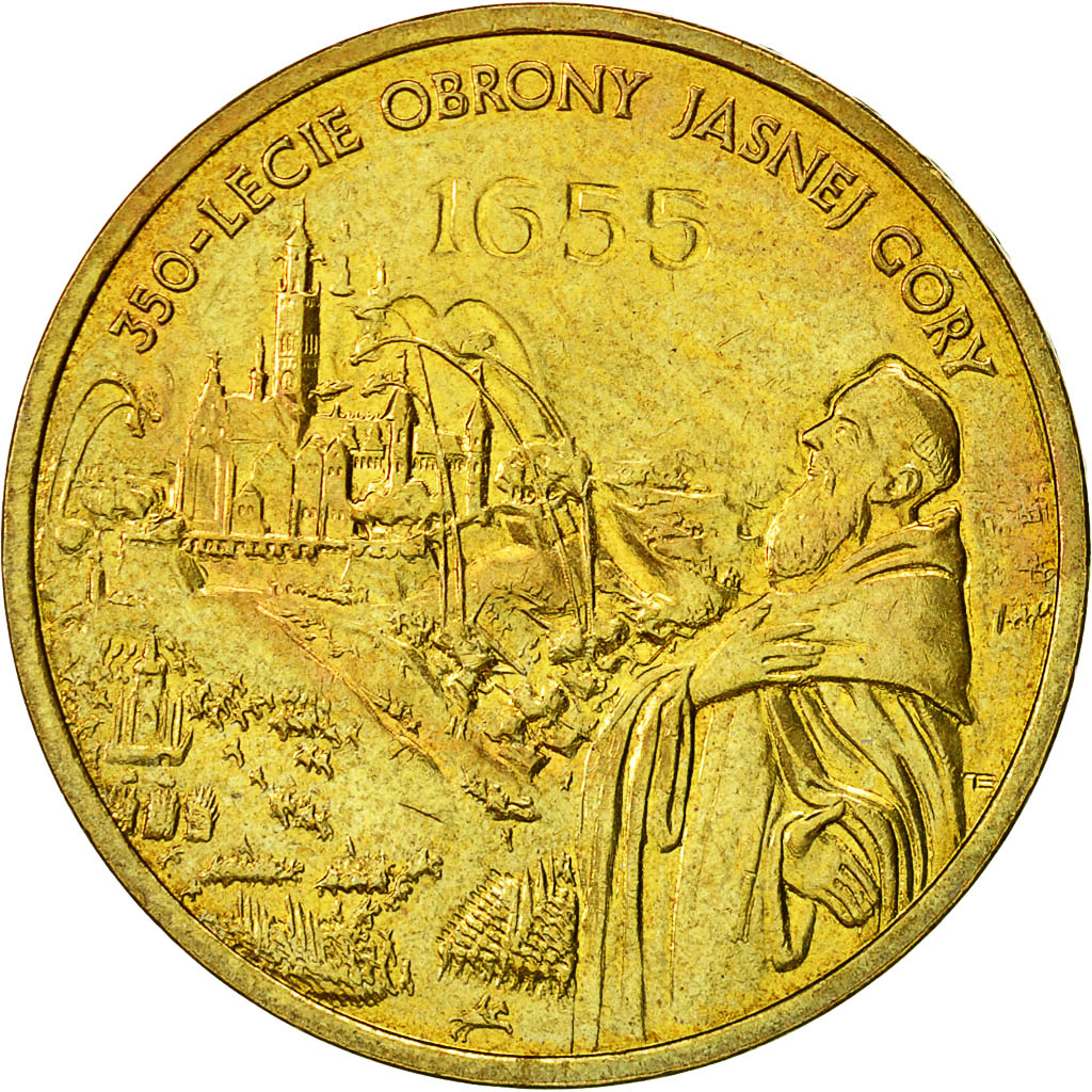 Moneta, Polska, 2 Zlote, 2005, Warsaw, MS(63), Mosiądz, KM:524