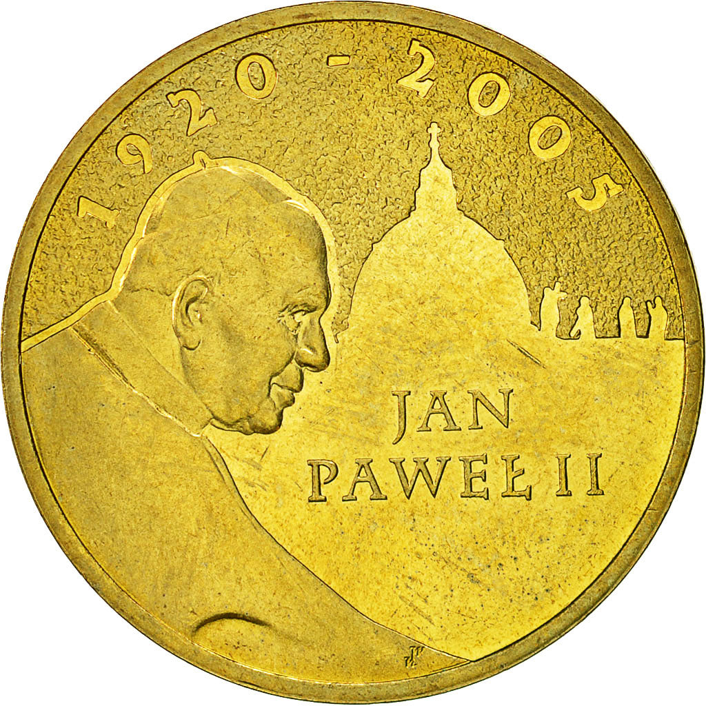 Munten, Polen, 2 Zlote, 2005, Warsaw, UNC-, Tin, KM:525
