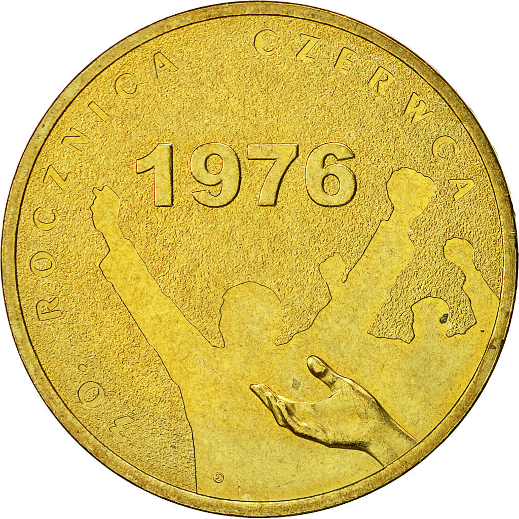 Coin, Poland, 2 Zlote, 2006, Warsaw, MS(63), Brass, KM:571