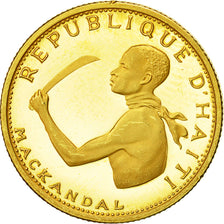 Haiti, 20 Gourdes, 1967, MS(65-70), Gold, KM:66