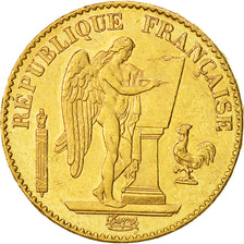 Moneta, Francia, Génie, 20 Francs, 1895, Paris, BB+, Oro, KM:825