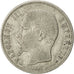 France, Napoleon III, Franc, 1860, Paris, VF(20-25), Silver, KM 779.1