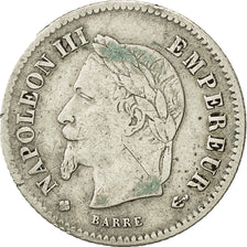 Coin, France, Napoleon III, Napoléon III, 20 Centimes, 1867, Strasbourg